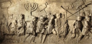 תבליט המנורה על שער טיטוס
