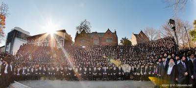 כינוס השלוחים הלאומי של חב"ד בחזית בניין 770